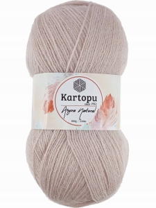 Włóczka Kartopu Angora Natural - 762- beżowy