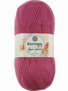 Włóczka Kartopu Angora Natural - 742 - róż indyjski