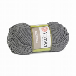 YarnArt włóczka Norway gruby akryl 100g Szara 29