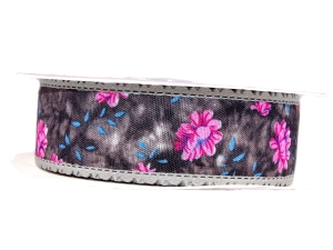 Tasiemka ozdobna brązowa CP100262 ( 1 mb )