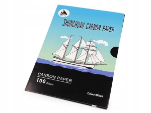 Kalka krawiecka do kopiowania A4 czarna 900711 do wykrojów 100 arkuszy