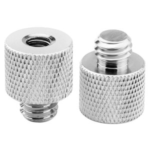 Adapter stojaka na mikrofon Aparat Stojak Akcesoria Śruba Kamera 2 szt