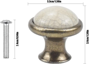 GAŁKI MEBLOWE DO SZUFLAD AVODOVA 6 SZT