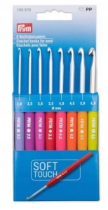 SZYDEŁKA ZESTAW PRYM 195970 8 sztuk 2-6mm