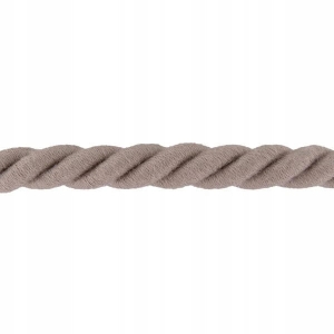 Sznur bawełniany BS 6 mm ( 1 mb ) Beżowy