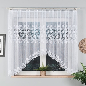 Firanka Elżbieta 160 / 310 cm Biała Łuk