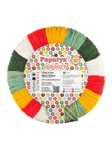 Włóczka PAPATYA DONUT 130g/198m kolorowa ombre 103