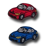 Aplikacja łatka na klej Samochód Mix nr 2 ( 2 szt) Naprasowanki