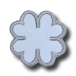 Aplikacja łatka na klej Koniczyna Odblask (1szt)