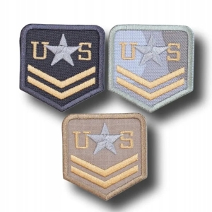 Aplikacja łatka na klej US Mix (3szt)