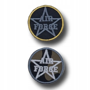 Aplikacja łatka na klej Air Force Mix (2szt)