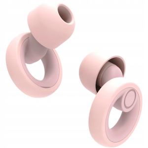 Zatyczki Wkładki Stopery do Uszu -30db Różowe XS, SML