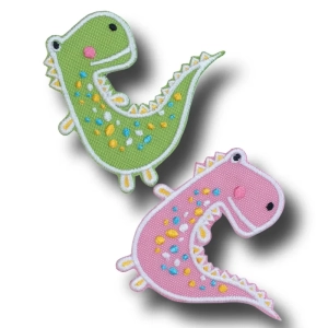 Aplikacja łatka na klej Tyro Dino Mix  2szt. 