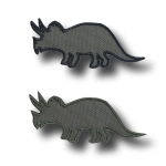 Aplikacja łatka na klej Triceratops 2 Mix 2szt. 