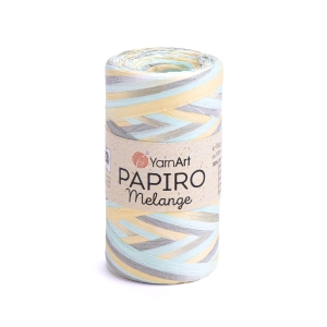 Włóczka Papiro Melange- 2306 melanż YarnArt Rafia papierowa 100 g