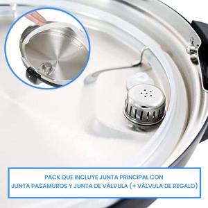 Uszczelka szybkowaru Garnka GM 21 cm biała