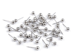 Szpilki ze stali chirurgicznej długość 15 mm Srebrne