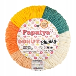 Włóczka PAPATYA DONUT CHUNKY 170g/196m kolorowa 09