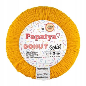 Włóczka PAPATYA DONUT SOLID 190g/320m kolorowa 112