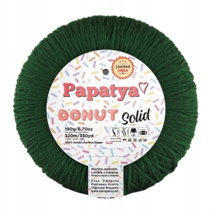 Włóczka PAPATYA DONUT SOLID 190g/320m kolorowa 115