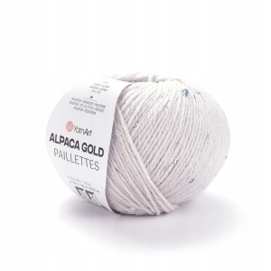 Włóczka YarnArt ALPACA GOLD Paillettes alpaca/cekin kol.9303