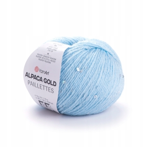 Włóczka YarnArt ALPACA GOLD Paillettes alpaca/cekin kol.9305