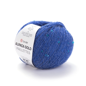 Włóczka YarnArt ALPACA GOLD Paillettes alpaca/cekin kol.9309