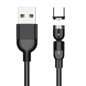Kabel Maclean USB - USB typ C 2 m czarny