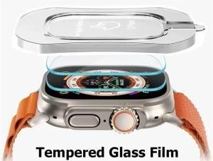 Szkło hartowane Uluck Apple Watch Ultra/Ultra 2 49mm (2szt)