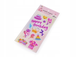 Naklejki urodzinowe Happy Birthday