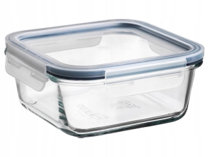 IKEA 365+ szklany pojemnik z pokrywką na żywność żaroodporny 600 ml