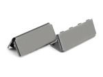 Zakończenie metalowe / skuwka do płaskiego sznurka szerokość 25 mm 10szt
