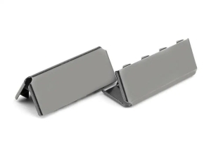Zakończenie metalowe / skuwka do płaskiego sznurka szerokość 25 mm 10szt