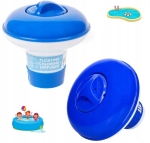 Pływak do basenu na tabletki max 5 cm Filtr na chlor do basenu 11,5cm