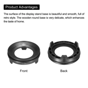 Stojak na kule, podstawa, średnica 12 cm, czarny, na kryształowe kule, 6szt