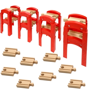 Drewniany Most Kolejowy OrgMemory 16 elementów