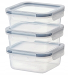 Pojemniki Ikea 365+ 604.521.74 750 ml 3 sztuki