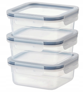 Pojemniki Ikea 365+ 604.521.74 750 ml 3 sztuki