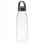 Butelka na wodę IKEA 500ml ciemnoszary z zakrętką
