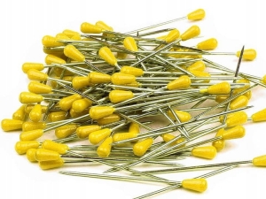 Szpilki tapicerskie 60mm ( 20 szt ) Żółte