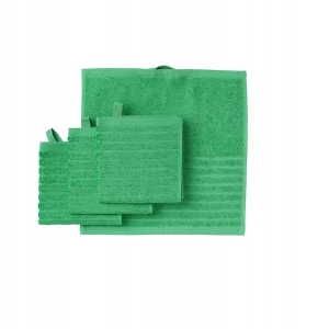Ręcznik kąpielowy IKEA 30x30cm bawełna Zielone
