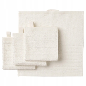 Ręcznik kąpielowy IKEA 30x30cm bawełna BIAŁE