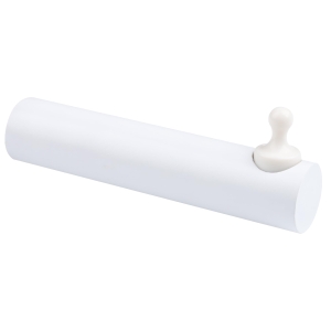UCHWYT DREWNIANY NA PAPIER TOALETOWY Biały