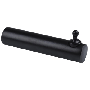 UCHWYT DREWNIANY NA PAPIER TOALETOWY czarne