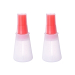 Silikonowy pędzel do oleju dozownik oleju z silikonową szczotką 120ml czer