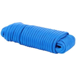 Linka paracord Rope 125 kg rolka 15 mb x 3 mm Niebieska