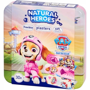 Plastry Dla Dzieci Psi Patrol Sky 30szt Natural Heroes Puszka Kolorowe