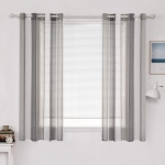 Zasłona na decoringach 140 cm x 225 cm 2 sztuki paski