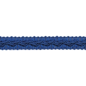 Taśma jedwabna tapicerska TWB - 12 (1mb)  Granatowa