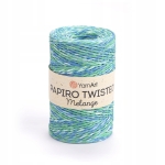 Włóczka Papiro Twisted Melange 2303 Rafia papierowa